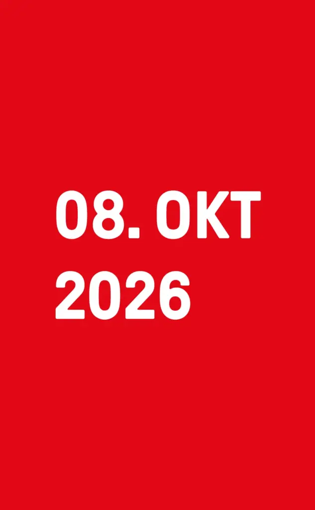 08. Okt 2026